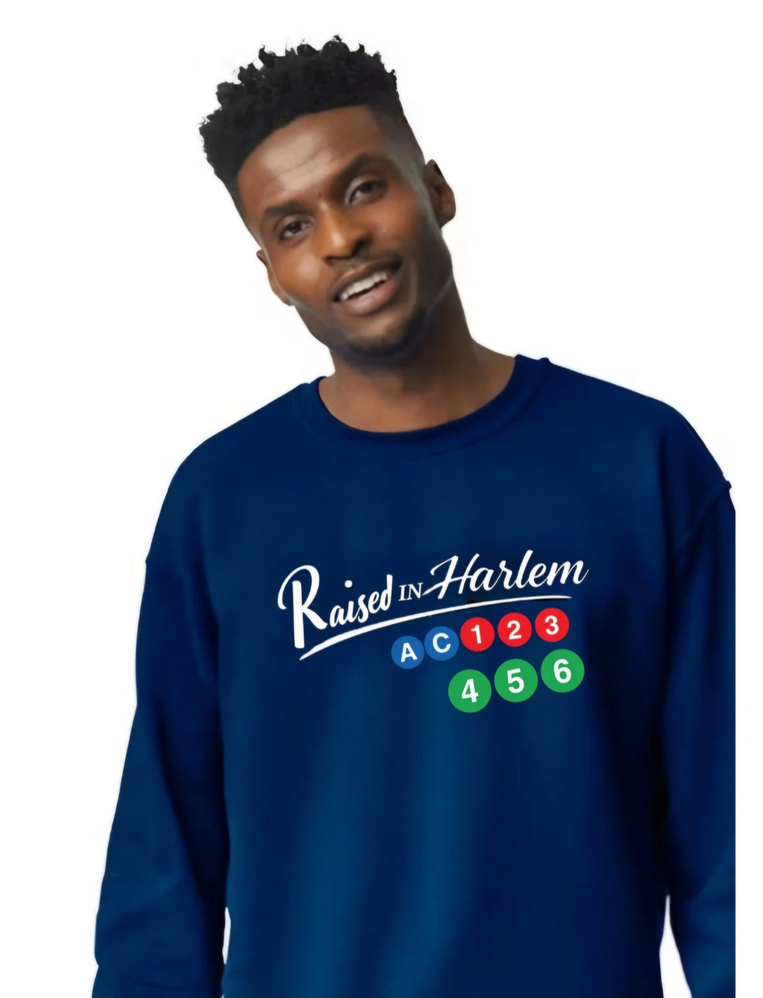 Harlem Raised Train Line Sweatshirt