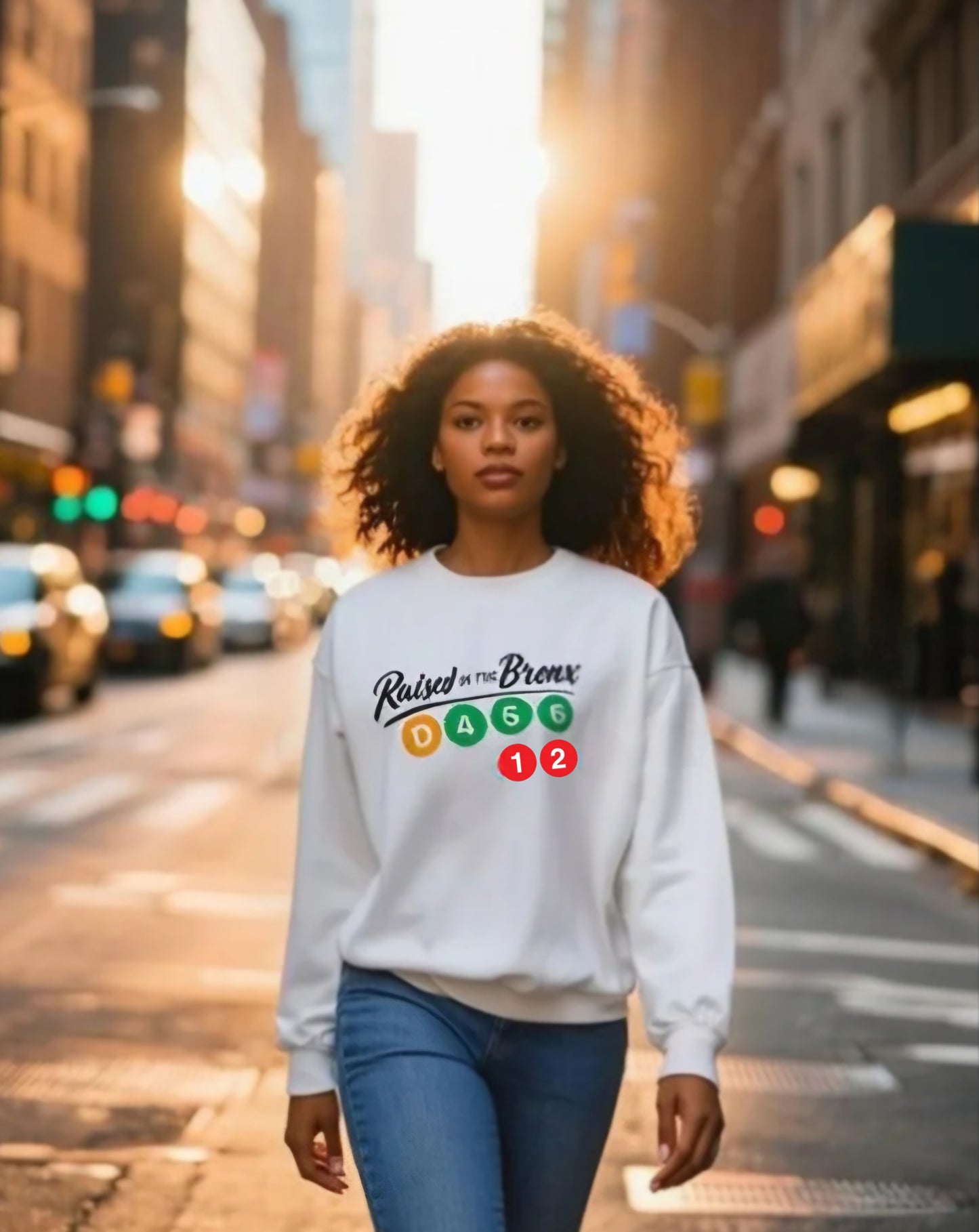 Bronx Raised Train Line Sweatshirt