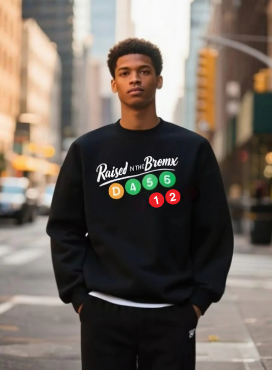 Bronx Raised Train Line Sweatshirt