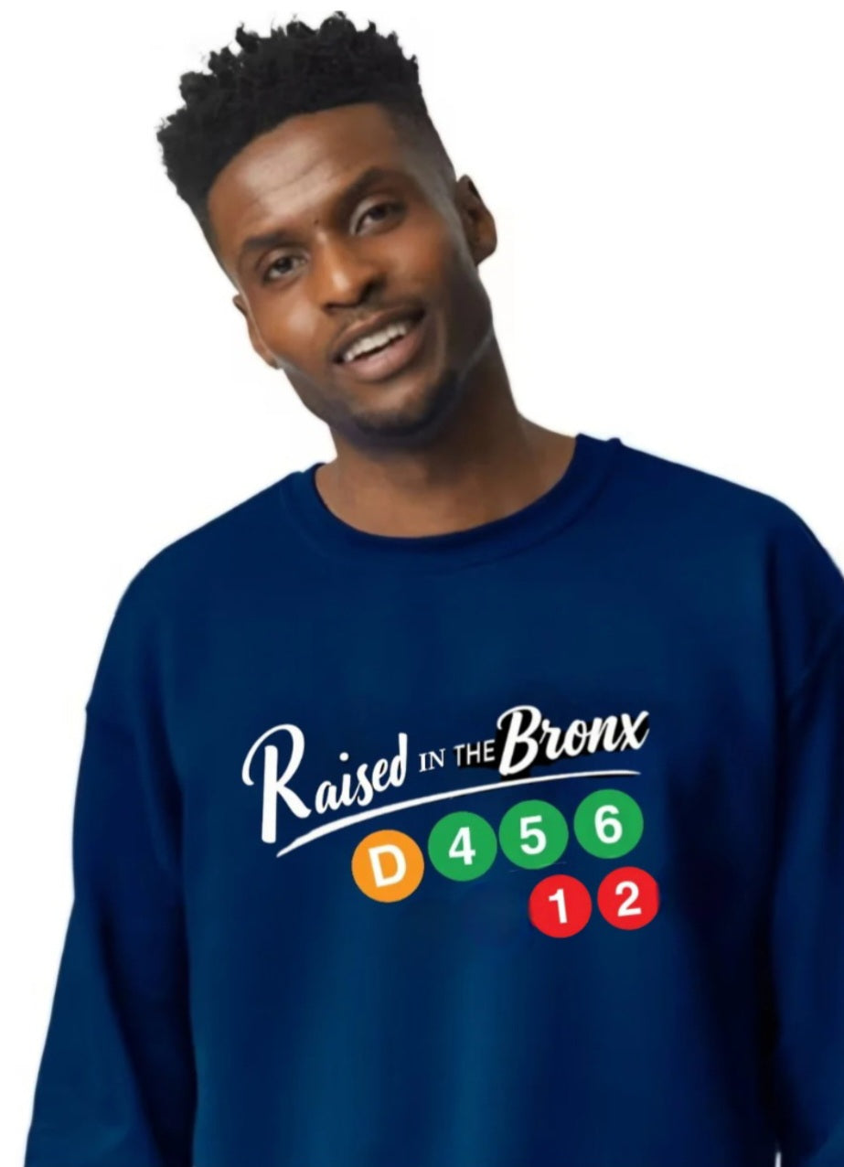 Bronx Raised Train Line Sweatshirt