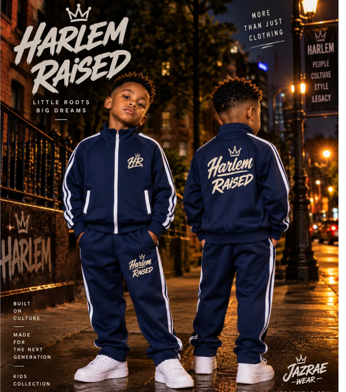 Harlem Raised Kids' Tracksuit