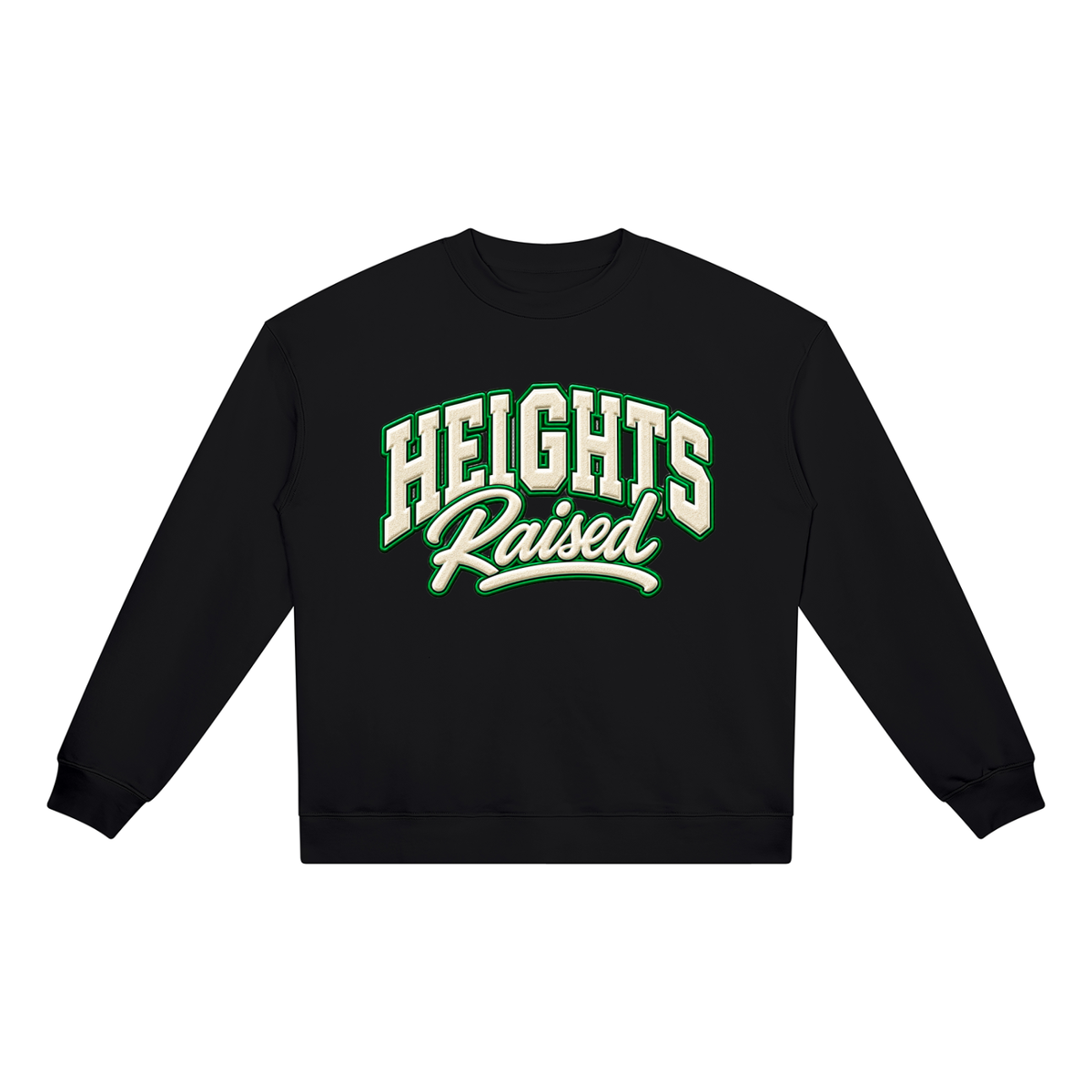 Heights Raised Unisex Heavyweight Crewneck Sweatshirt