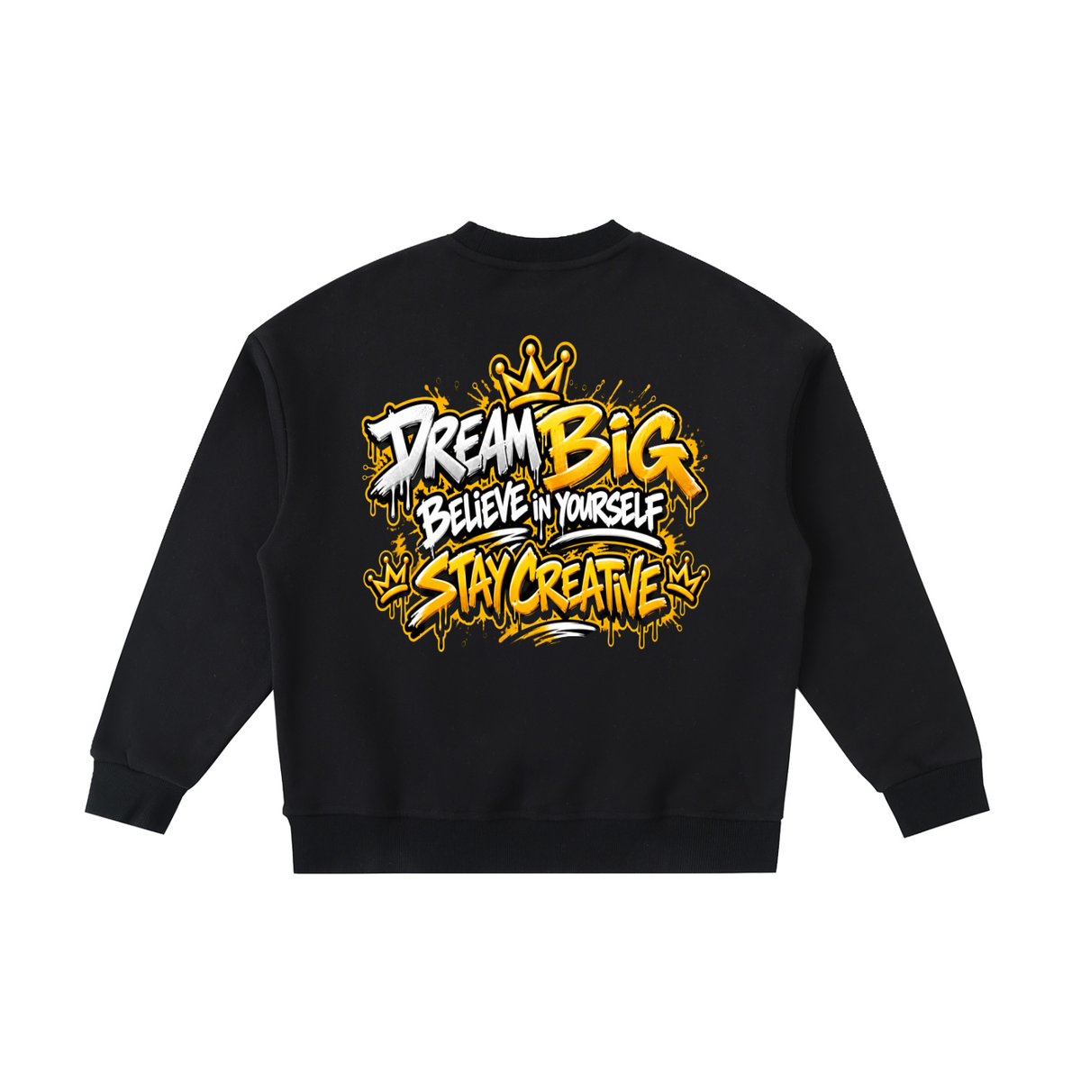 Jazrae Wear Raised in NYC Kids Essential Fleece Crewneck