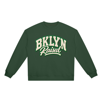 BKLYN Raised Unisex Heavyweight Crewneck Sweatshirt