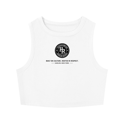 Harlem Raised Women's Tight Crewneck Crop Tank Top