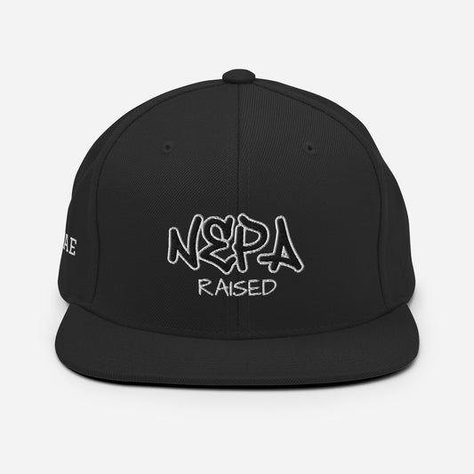 Nepa Raised Snapback Hat