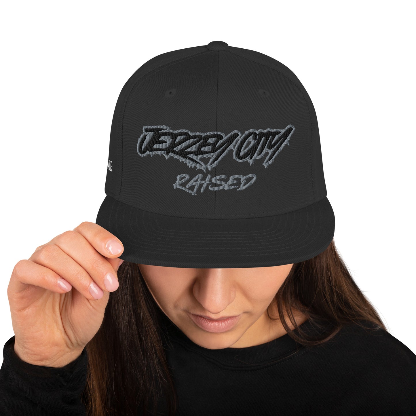 Jerzey City Raised Snapback Hat
