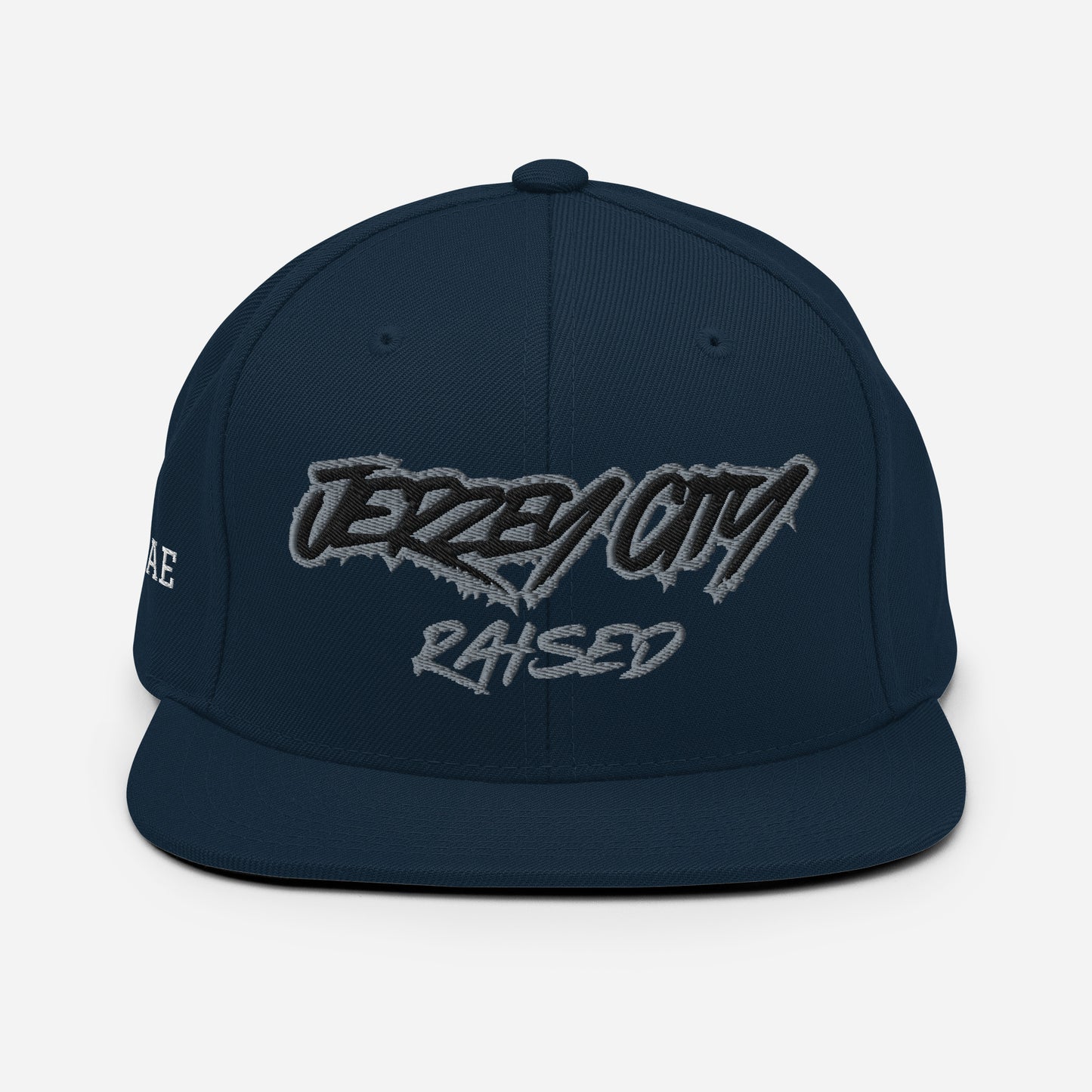 Jerzey City Raised Snapback Hat