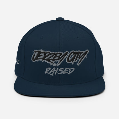Jerzey City Raised Snapback Hat