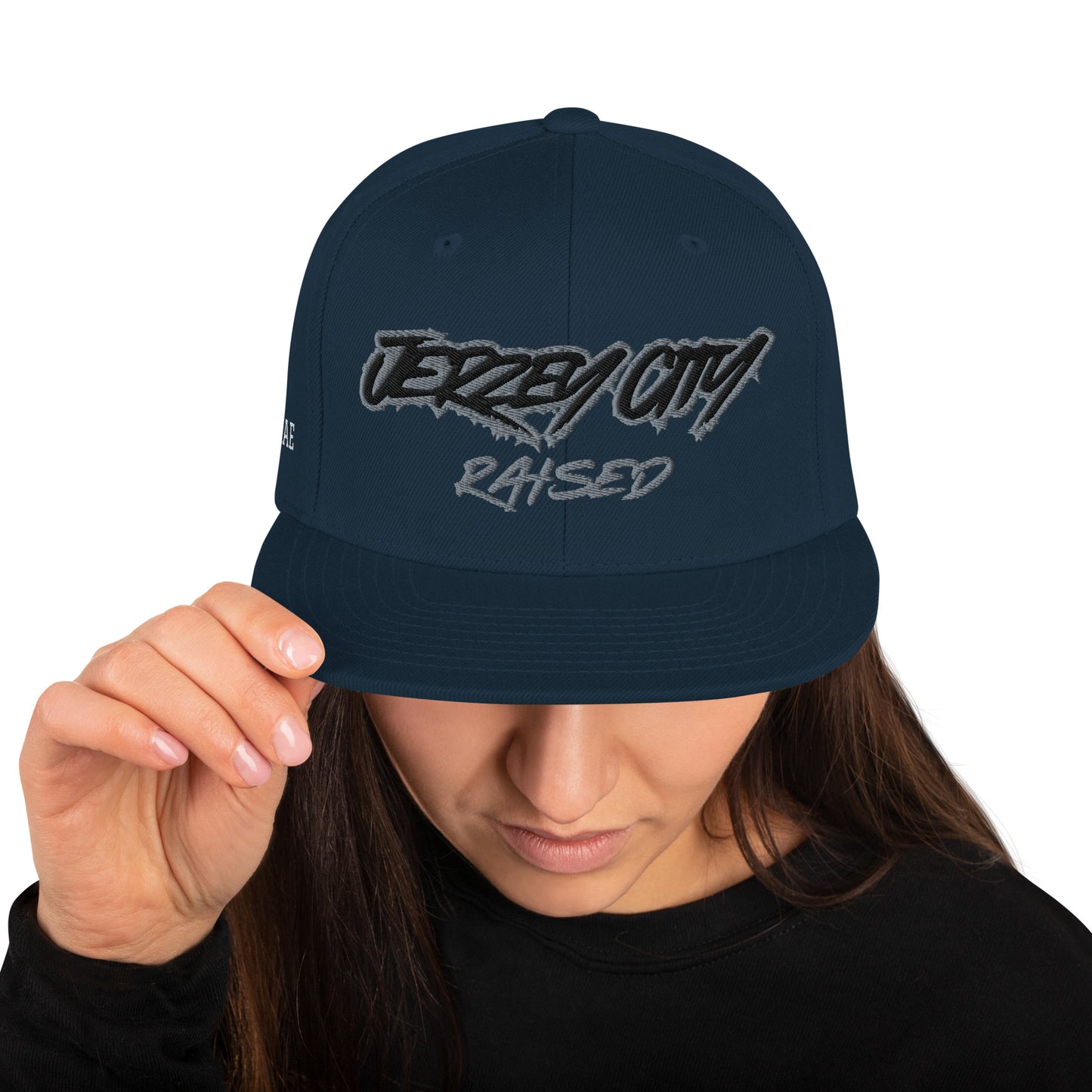 Jerzey City Raised Snapback Hat