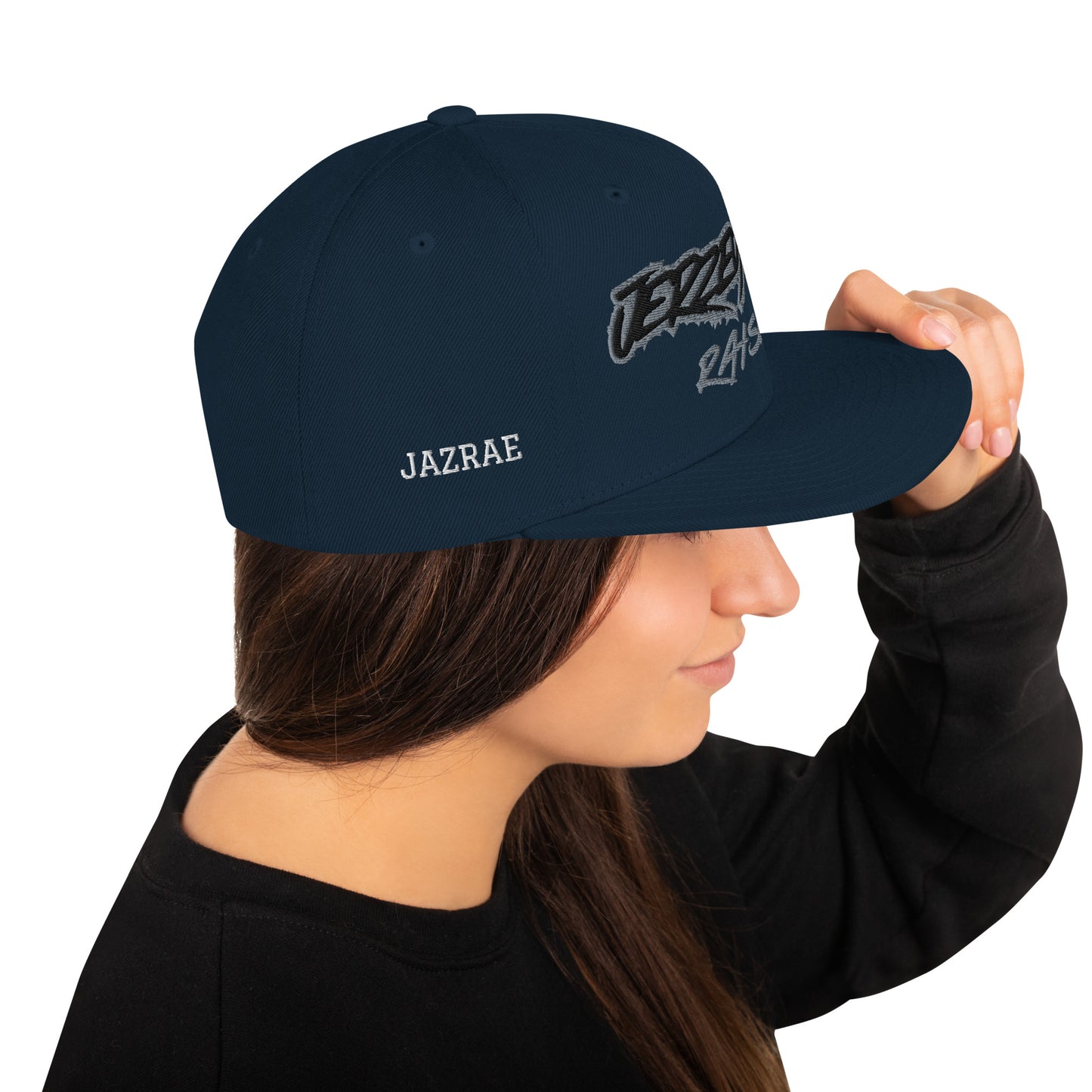 Jerzey City Raised Snapback Hat