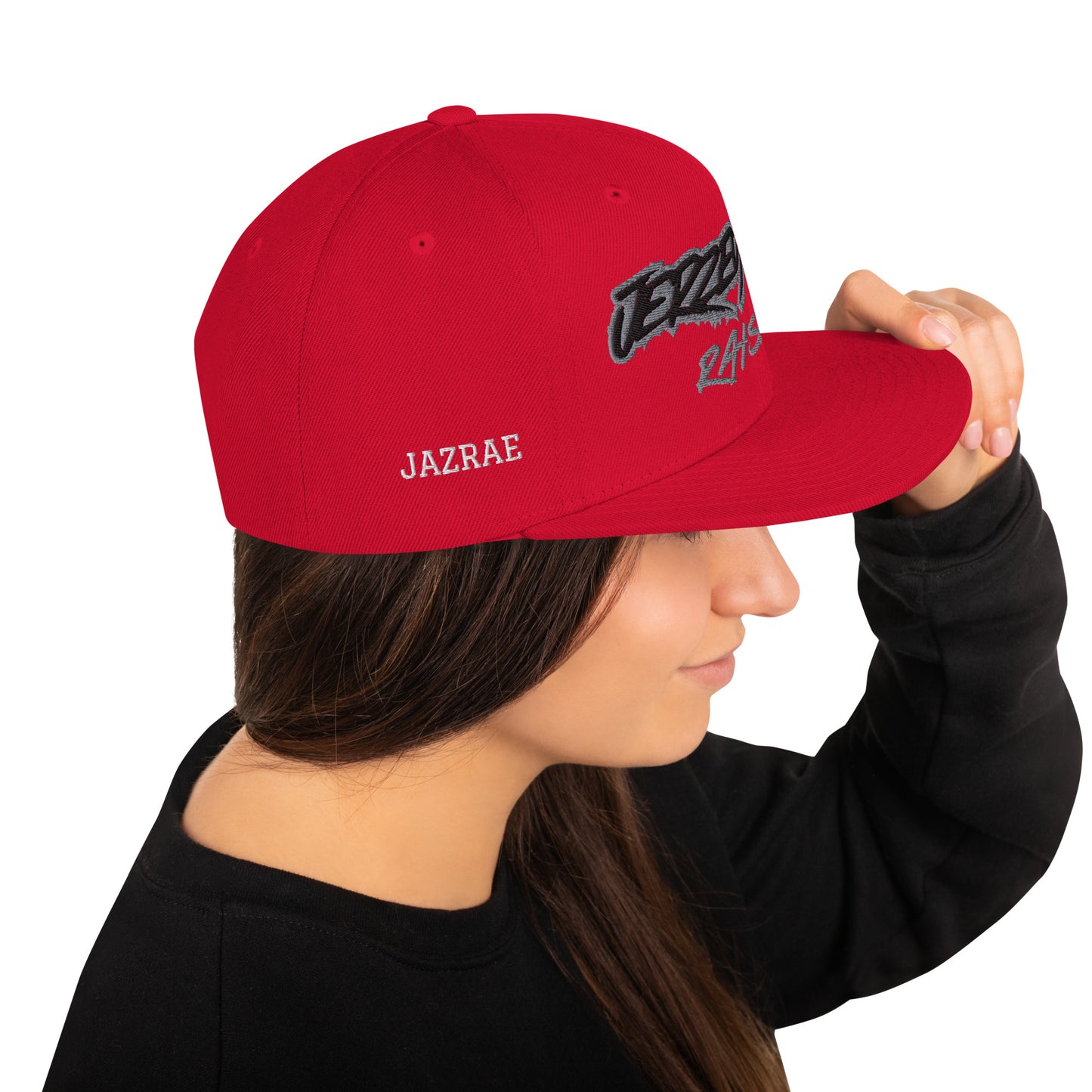 Jerzey City Raised Snapback Hat