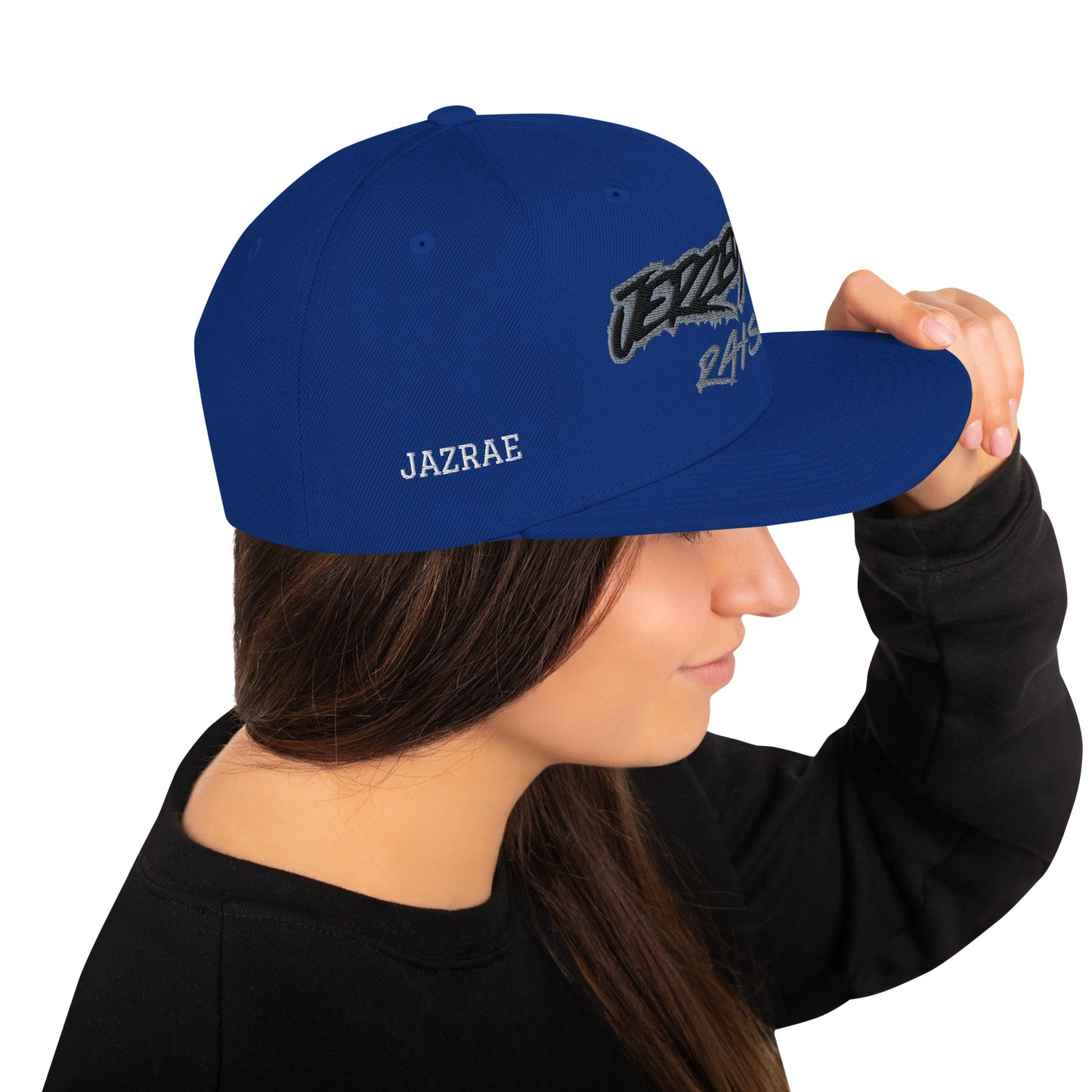 Jerzey City Raised Snapback Hat