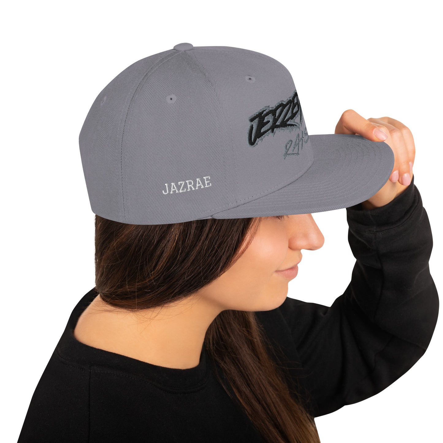 Jerzey City Raised Snapback Hat