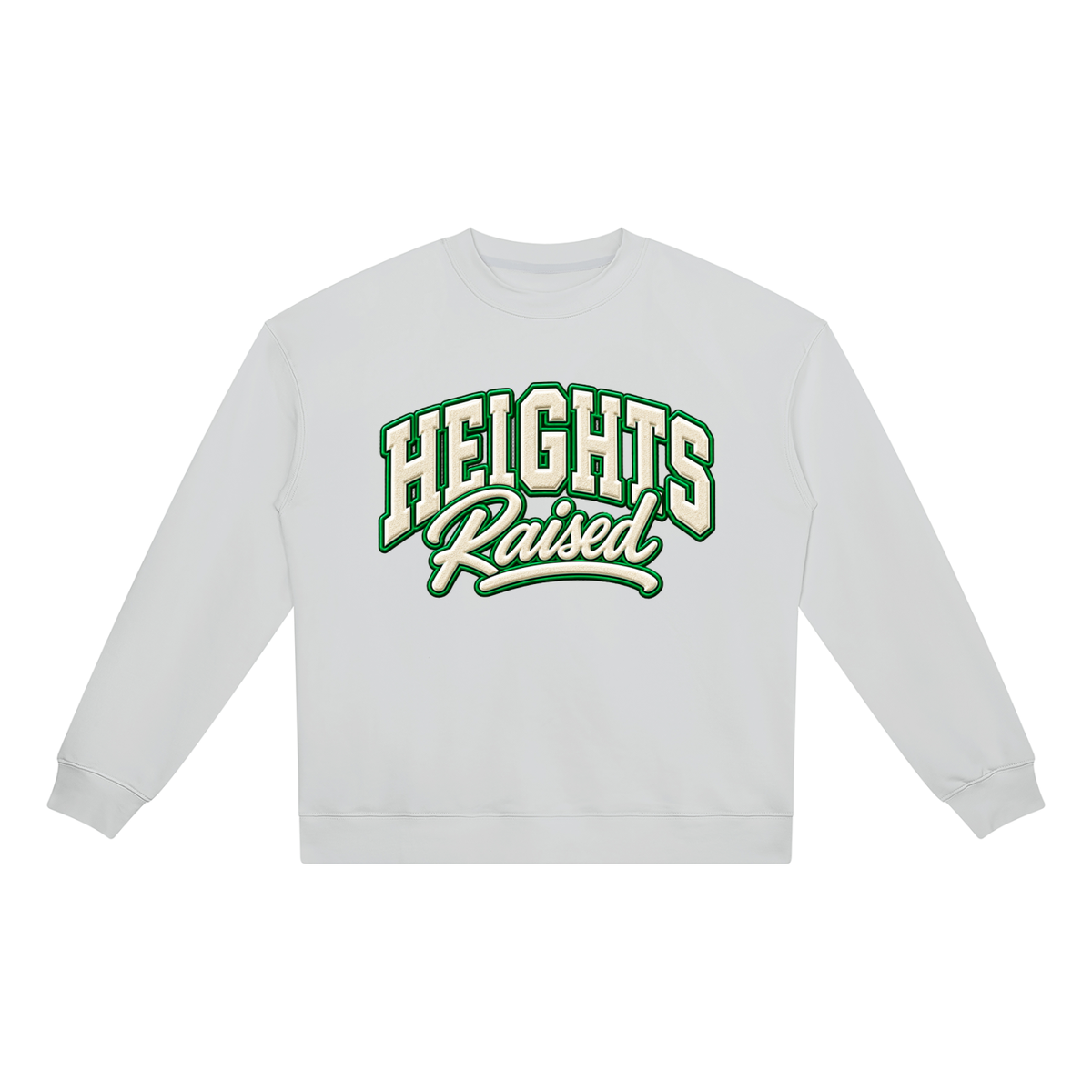 Heights Raised Unisex Heavyweight Crewneck Sweatshirt