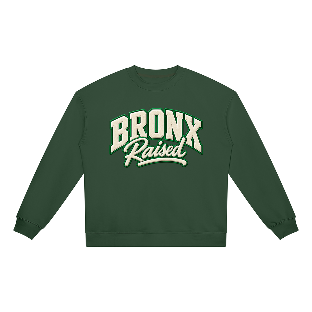 Bronx Raised Unisex Heavyweight Crewneck Sweatshirt