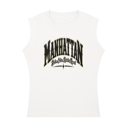 Manhattan Raised Women's Crewneck Tank Top