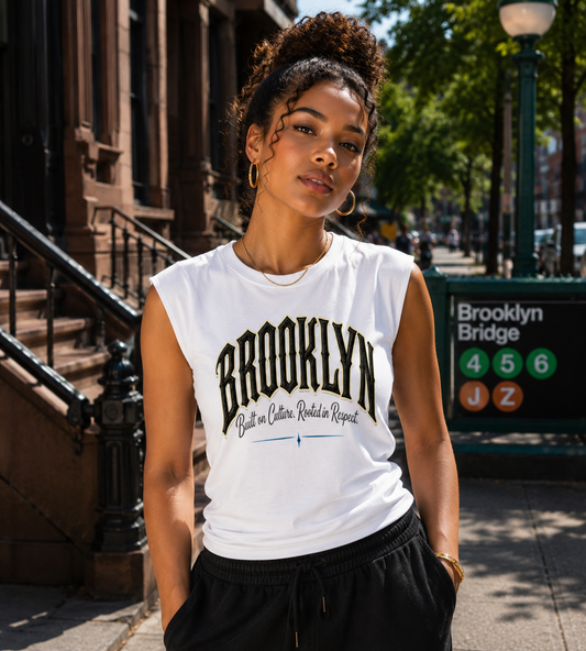 BKLYN Raised Women's Crewneck Tank Top