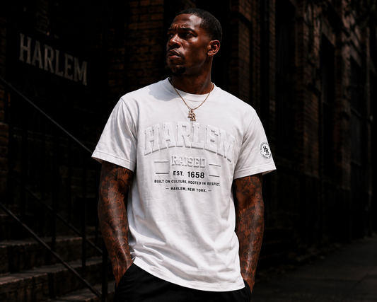 Harlem Raised Embossed Tee