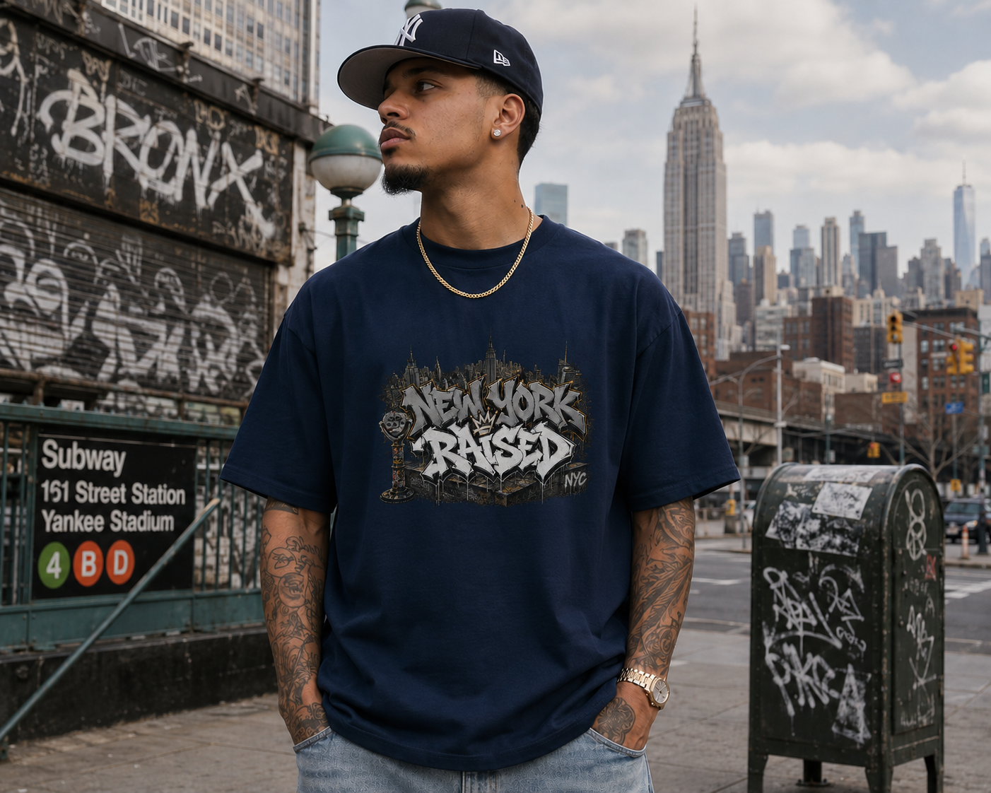 New York Raised T-shirt