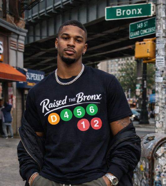 Bronx Raised Train Line t-shirt