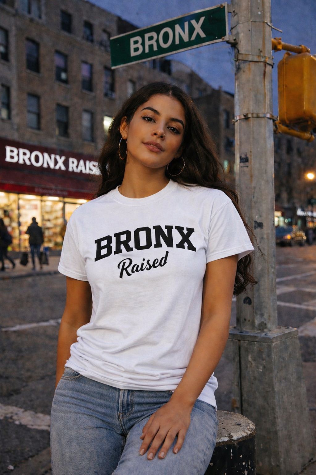 BRONX RAISED T-SHIRT — LIMITED DROP