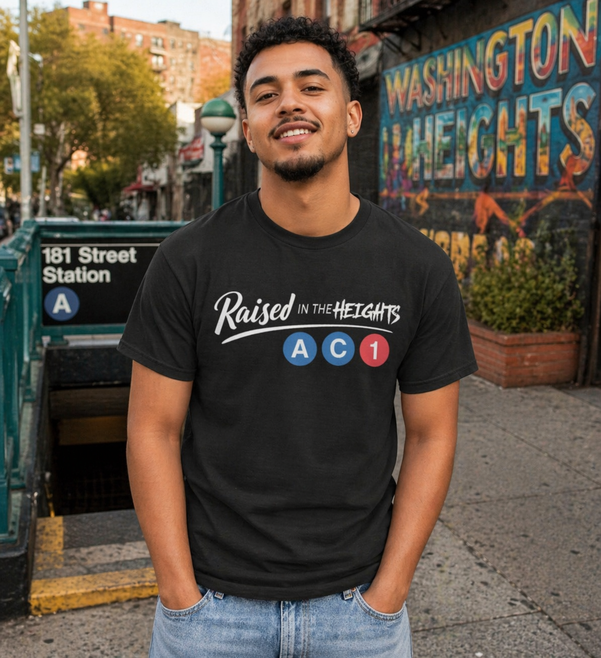 Heights Raised Train Line t-shirt