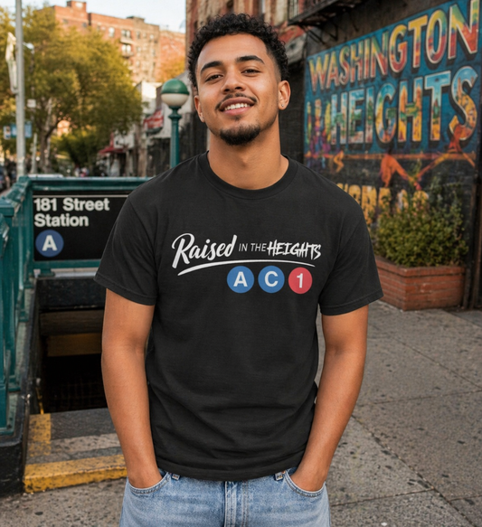 Heights Raised Train Line t-shirt