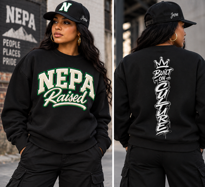 NEPA Raised Unisex Heavyweight Crewneck Sweatshirt