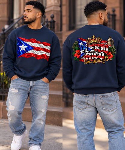 Puerto Rico Unisex Heavyweight Crewneck Sweatshirt