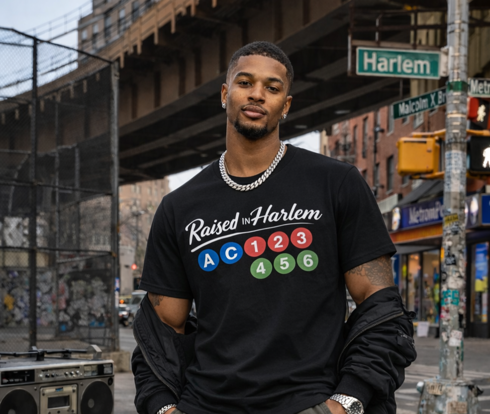Harlem Raised Train T-shirt