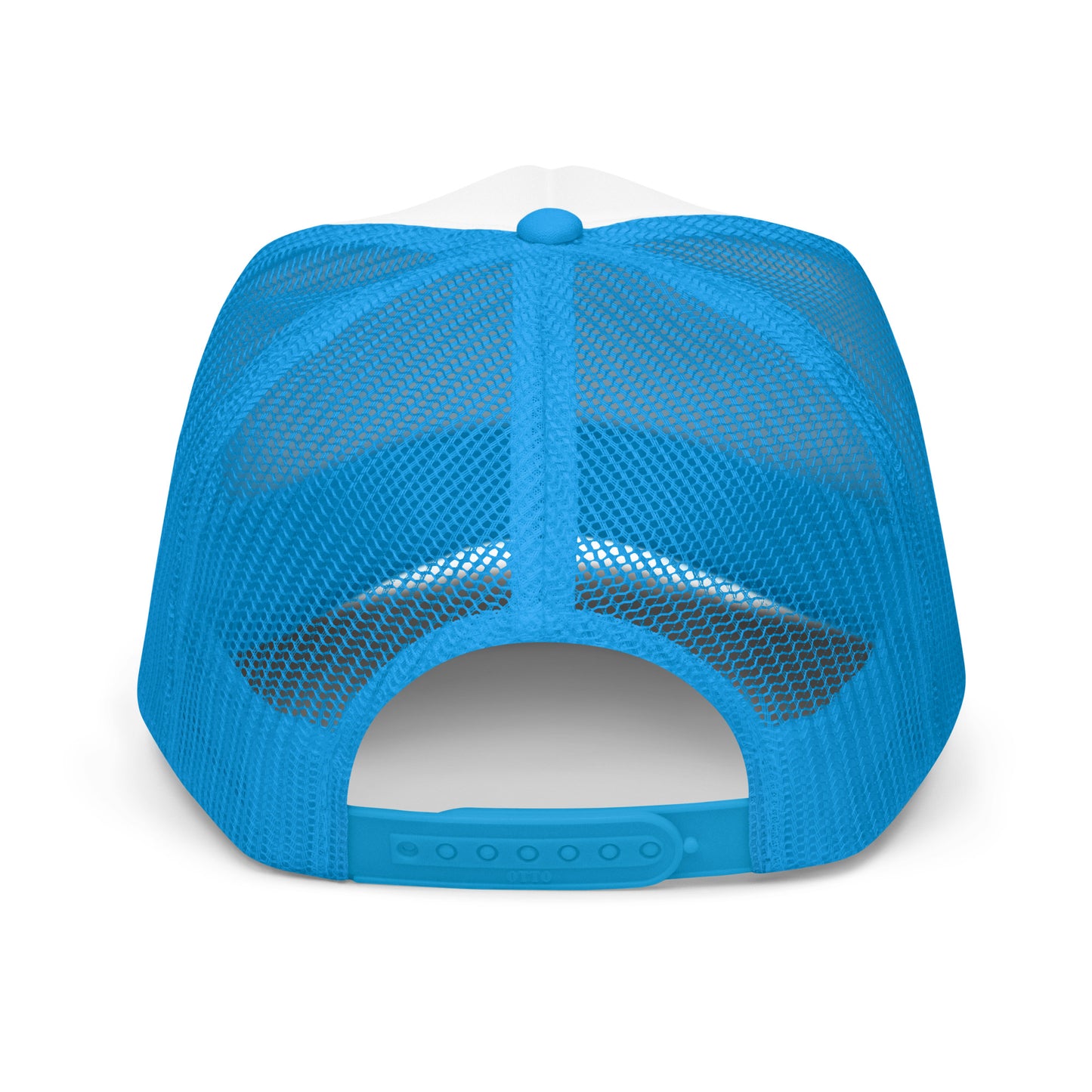 JAZRAE Harlem Raised Stitched  Foam trucker hat