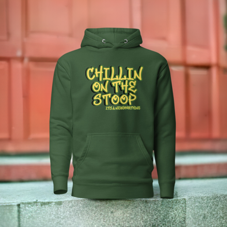 CHILLIN ON THE STOOP Unisex Hoodie different colors