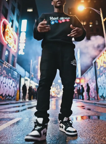 Harlem Raised Train Line Sweatshirt