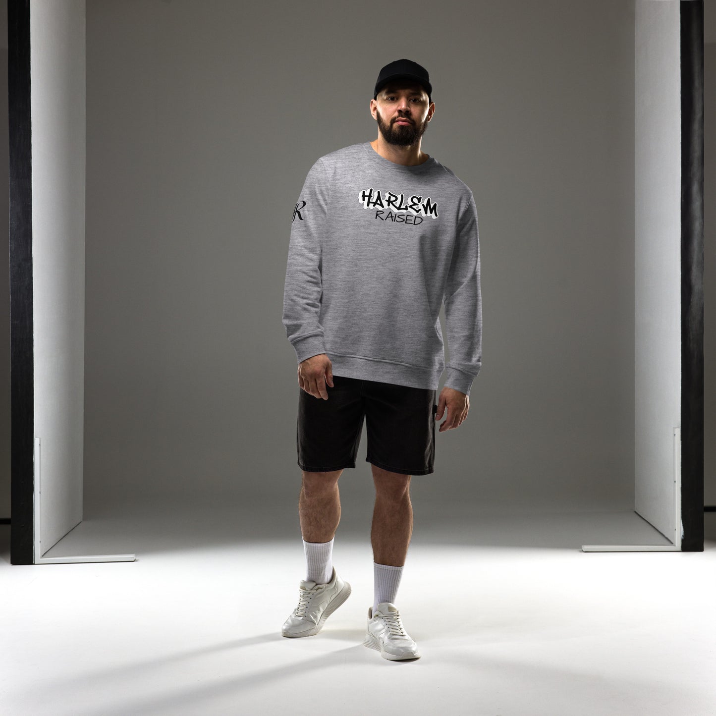 Jazrae Harlem Raised Unisex organic sweatshirt