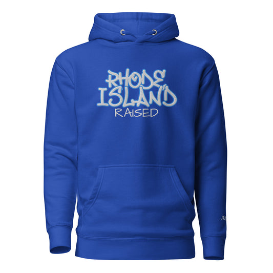 Rhode Island Raised Stitched Hoodie
