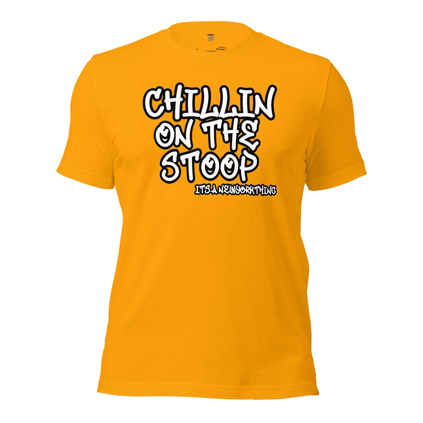 CHILLIN ON THE STOOP Unisex t-shirt different color tees