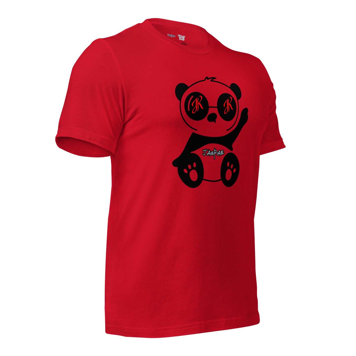 JAZRAE Panda Unisex t-shirt in different colors