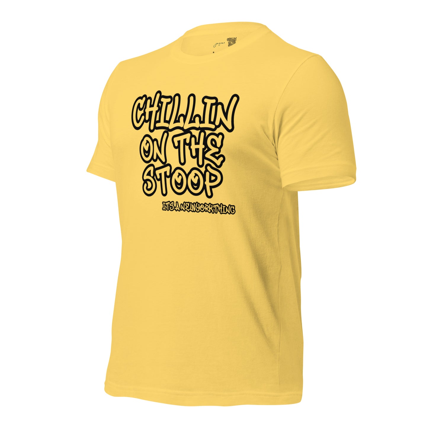#1 CHILLIN ON THE STOOP Unisex t-shirt in different colors