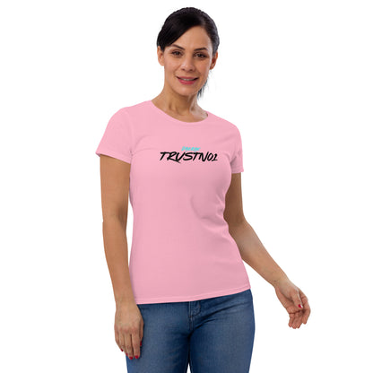 Jazrae Trustno1 Women's Short Sleeve T-Shirt