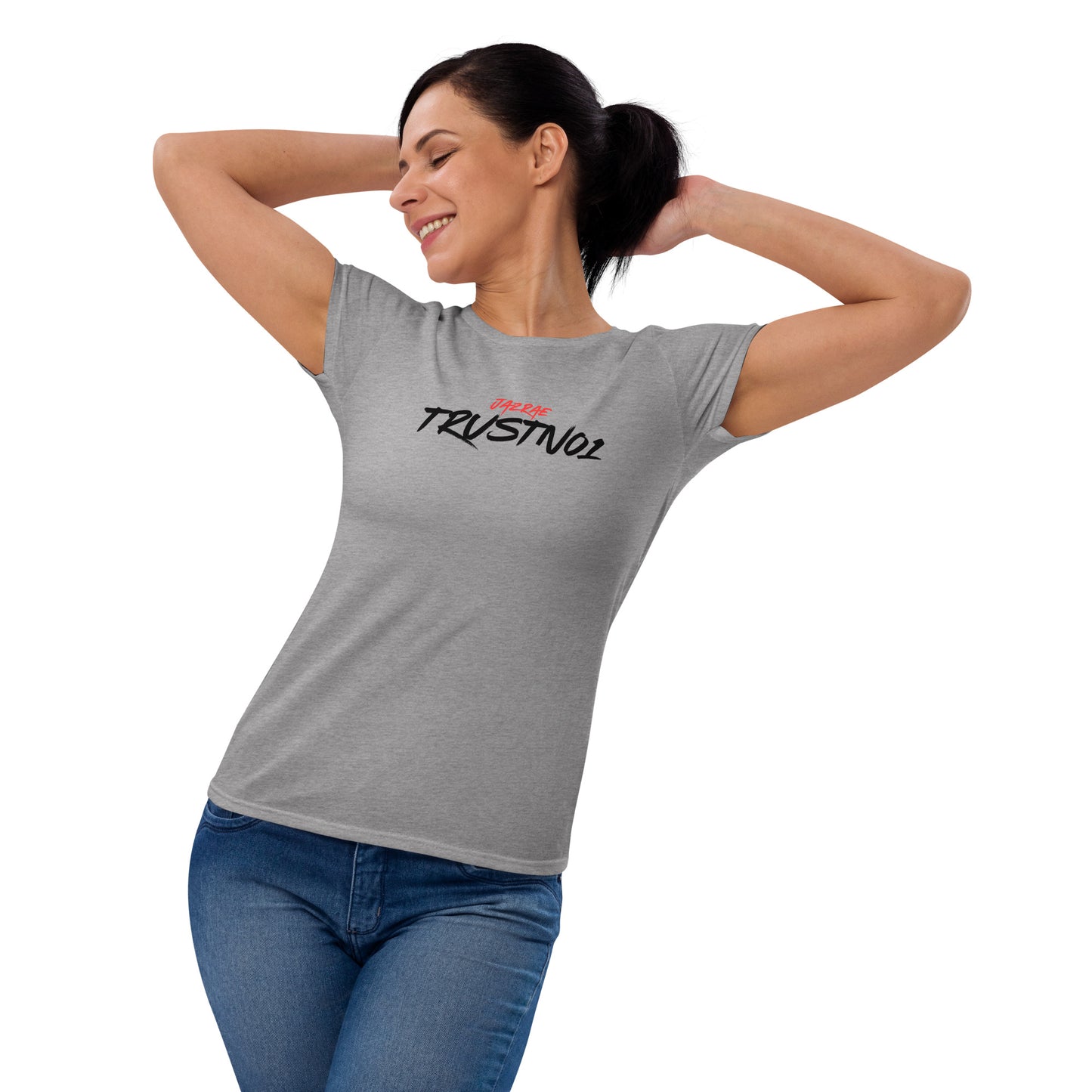 Jazrae Trustno1 Women's Short Sleeve T-Shirt