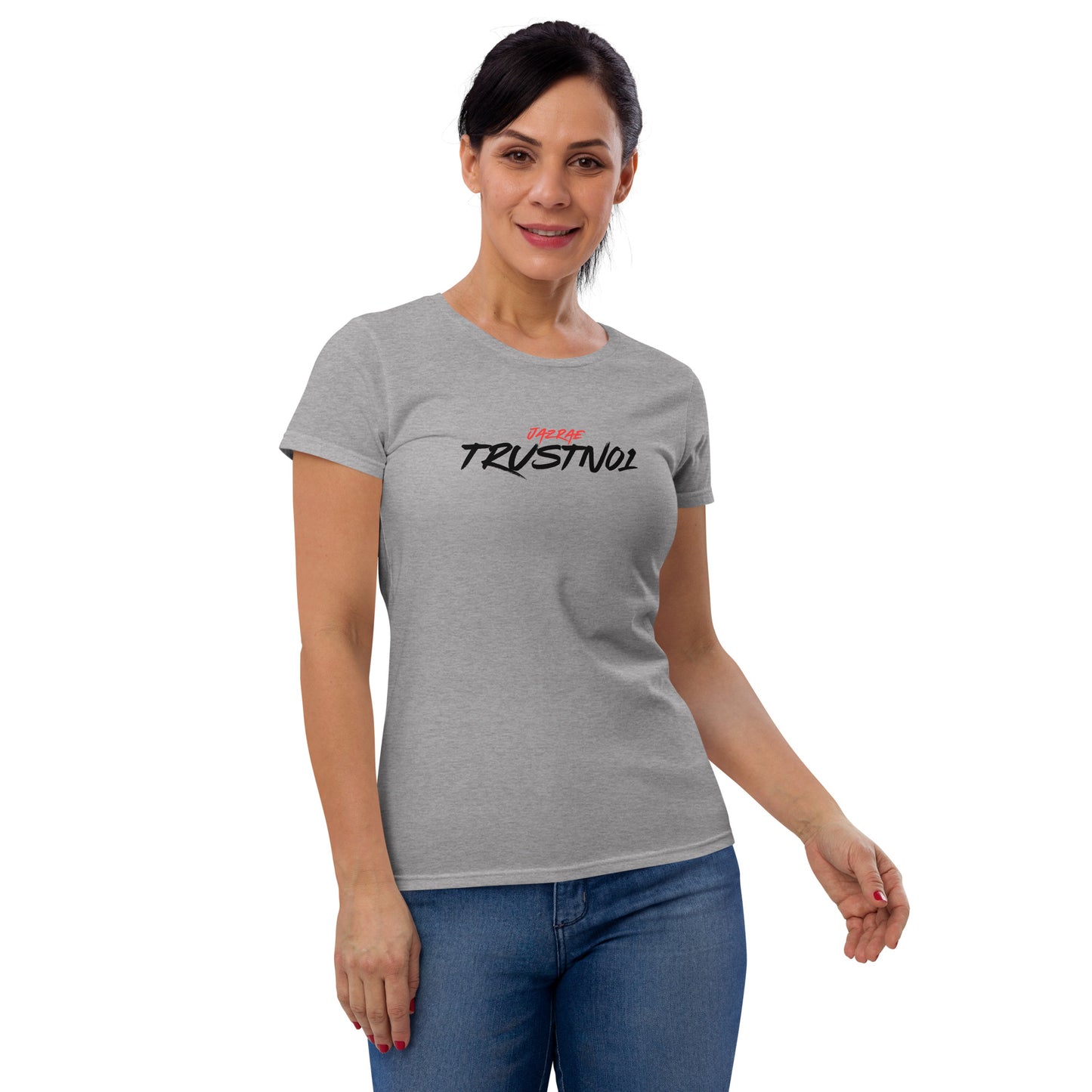 Jazrae Trustno1 Women's Short Sleeve T-Shirt
