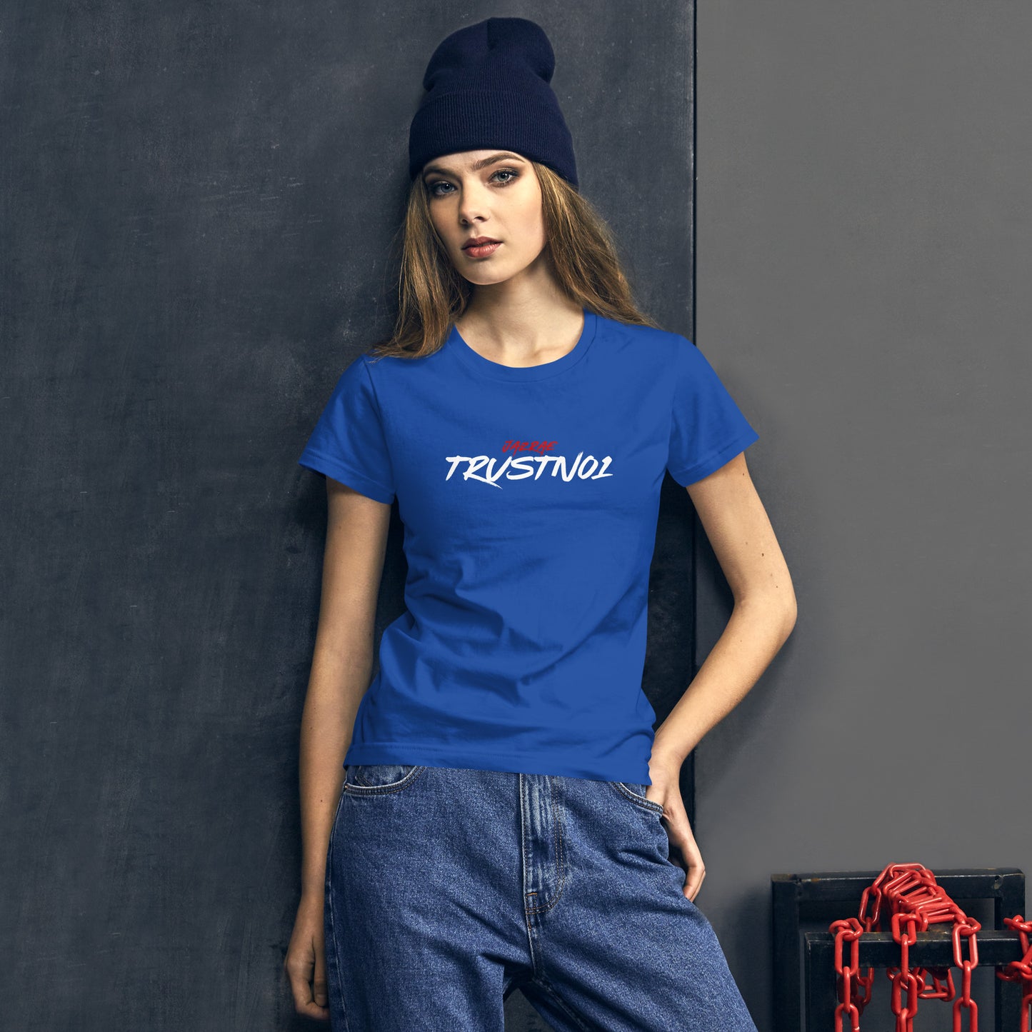 Jazrae Trustno1 Women's Short Sleeve T-Shirt