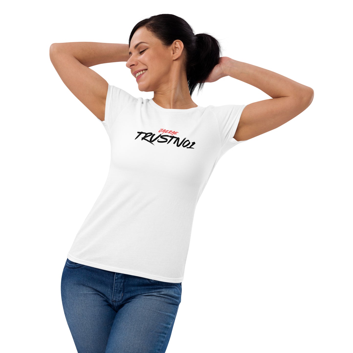 Jazrae Trustno1 Women's Short Sleeve T-Shirt