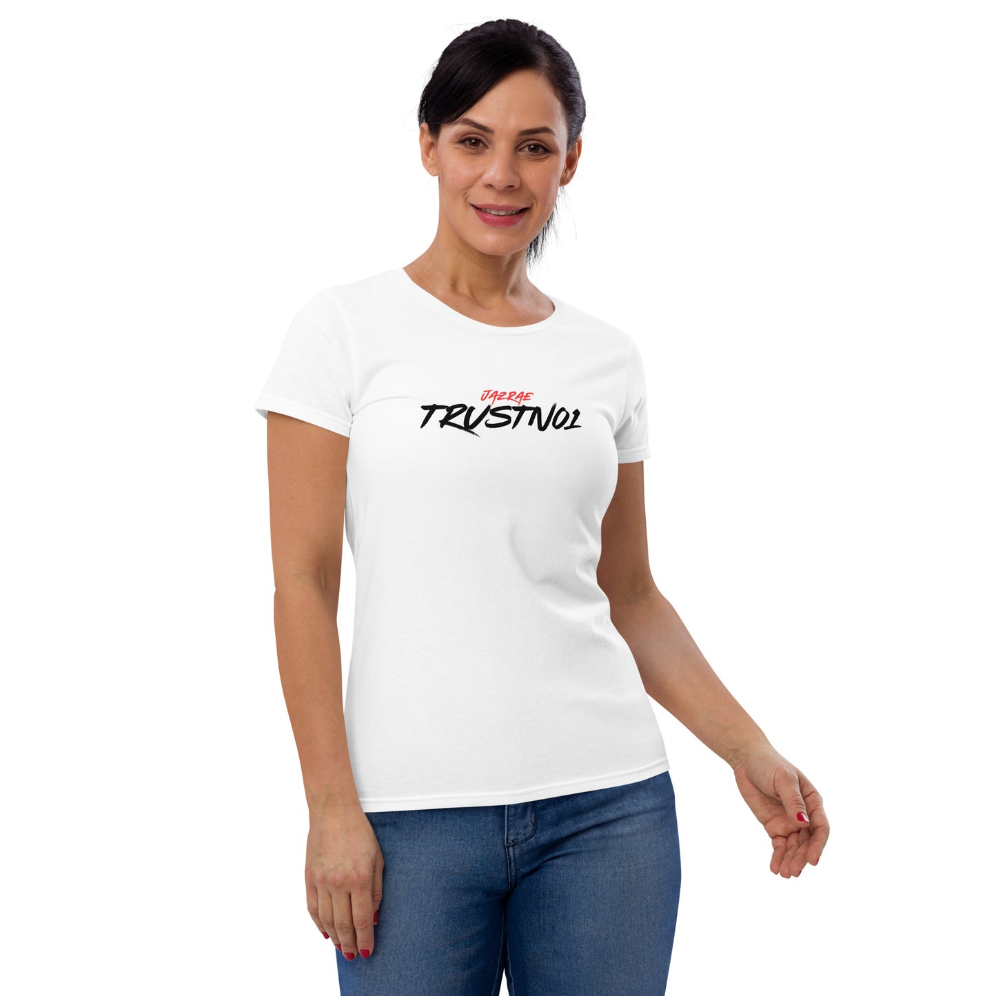 Jazrae Trustno1 Women's Short Sleeve T-Shirt
