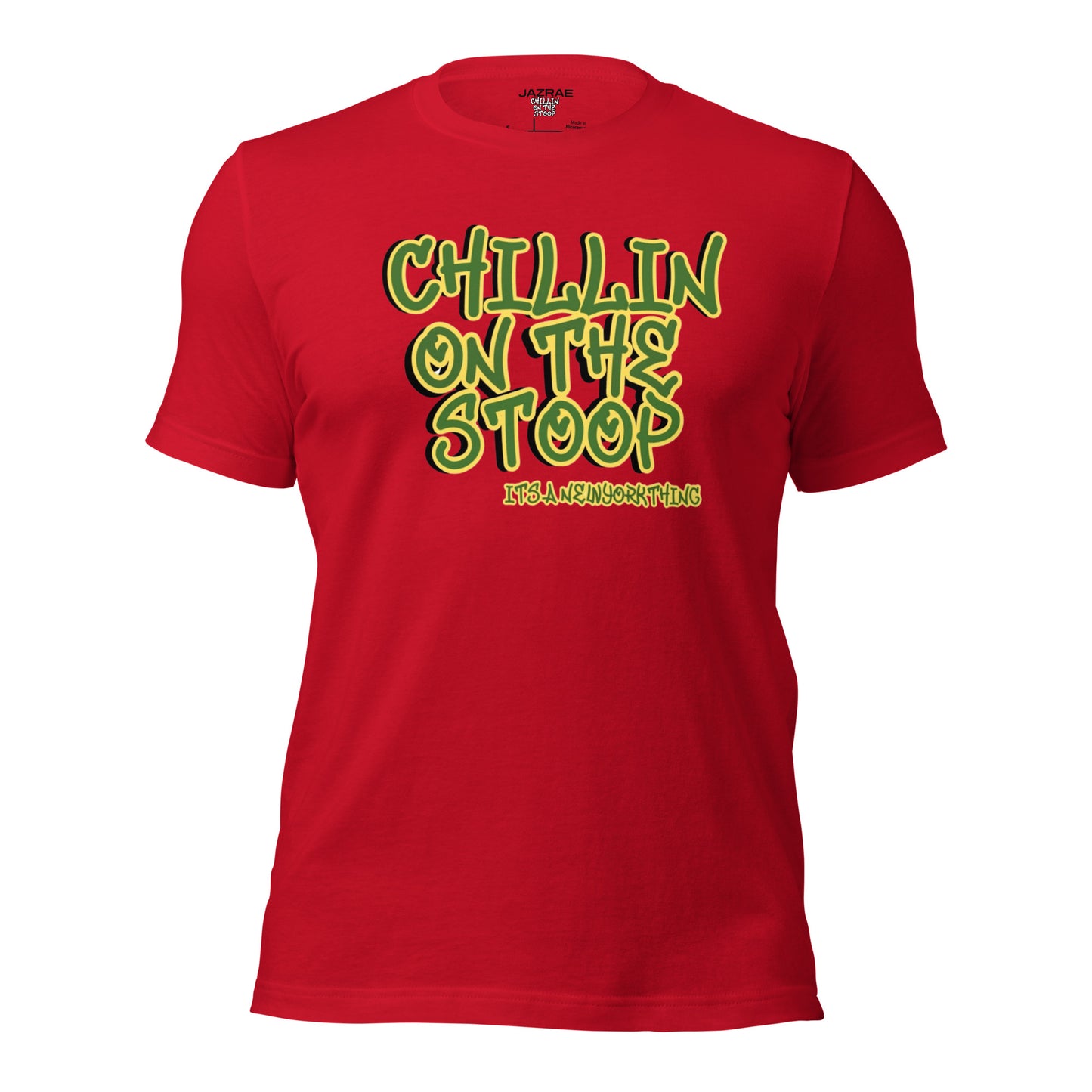 CHILLIN ON THE STOOP Unisex t-shirt